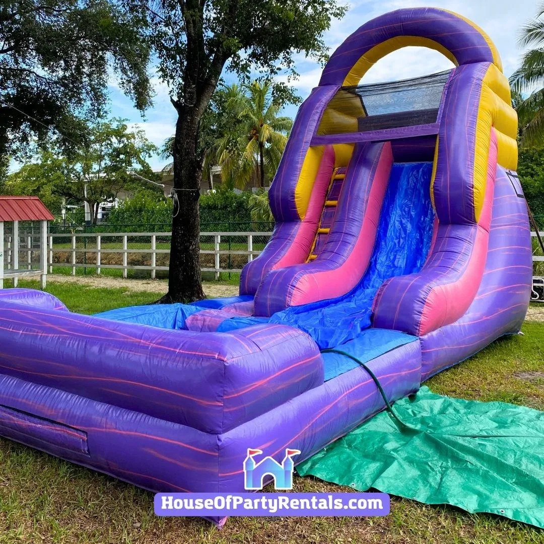 17ft Purple Wave Water Slide 3